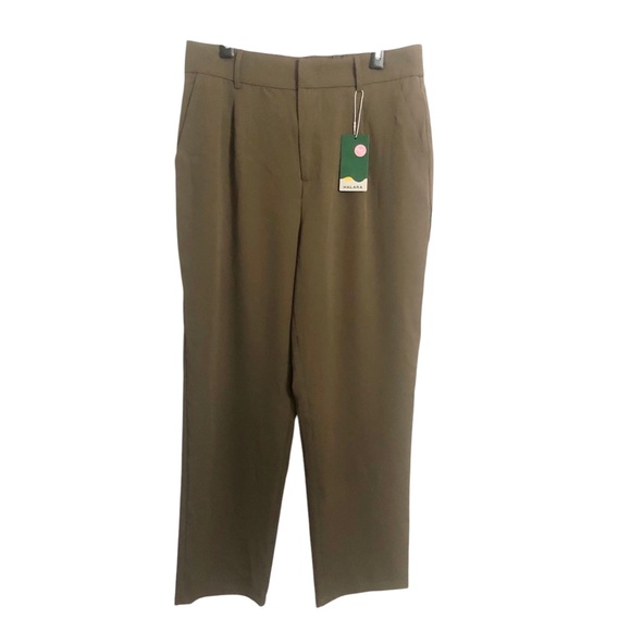 Halara High Waisted Side Pocket Solid Work Tapered Pants Size XL - Picture 3 of 8